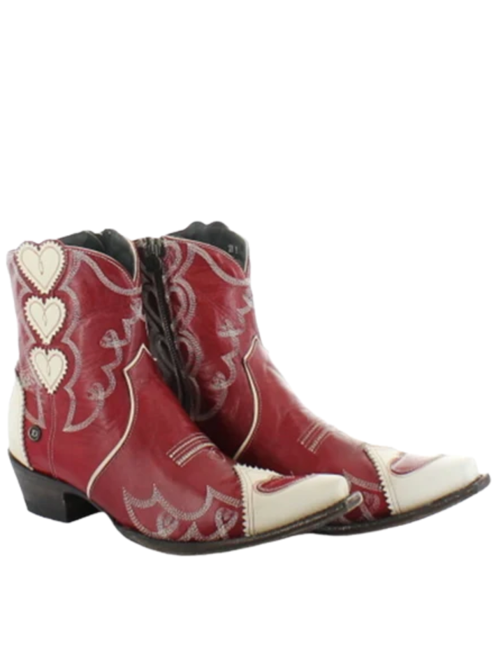 Old Gringo Womens Rodeo Sweetheart Red and Bone Boots