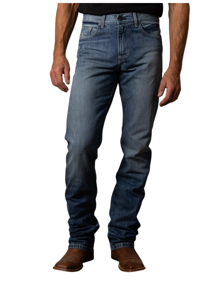 Kimes Ranch Mens James Straight Fit Bootcut Jeans