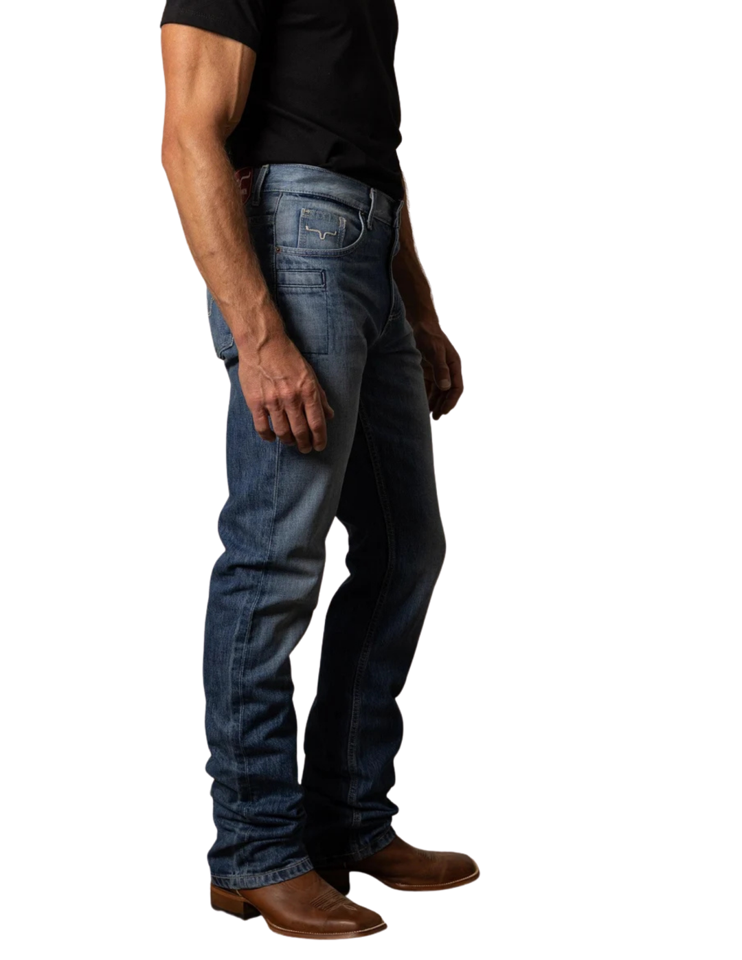 Kimes Ranch Mens James Straight Fit Bootcut Jeans