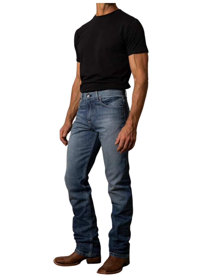 Kimes Ranch Mens James Straight Fit Bootcut Jeans