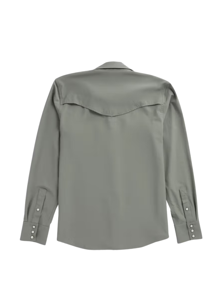 Tecovas Men's Cactus Performance Western Pearl Snap Shirt