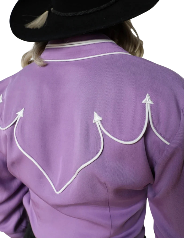 H Bar C Womens Lavender Lake Tahoe Long Sleeve Shirt