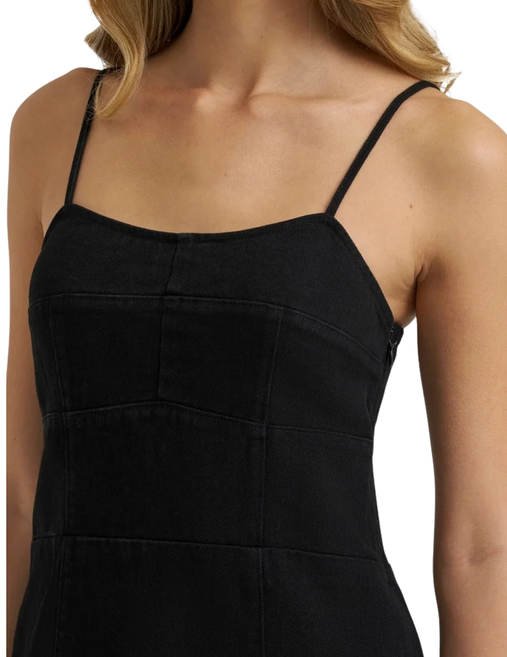 Wrangler Womens Black Maxi Dress