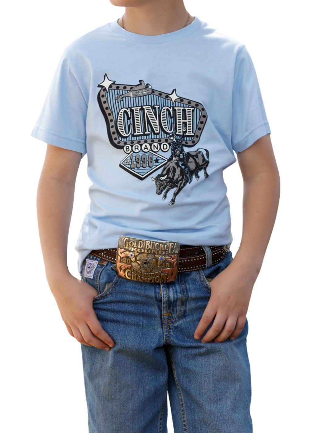 Cinch Boys Cinch Brand Tee
