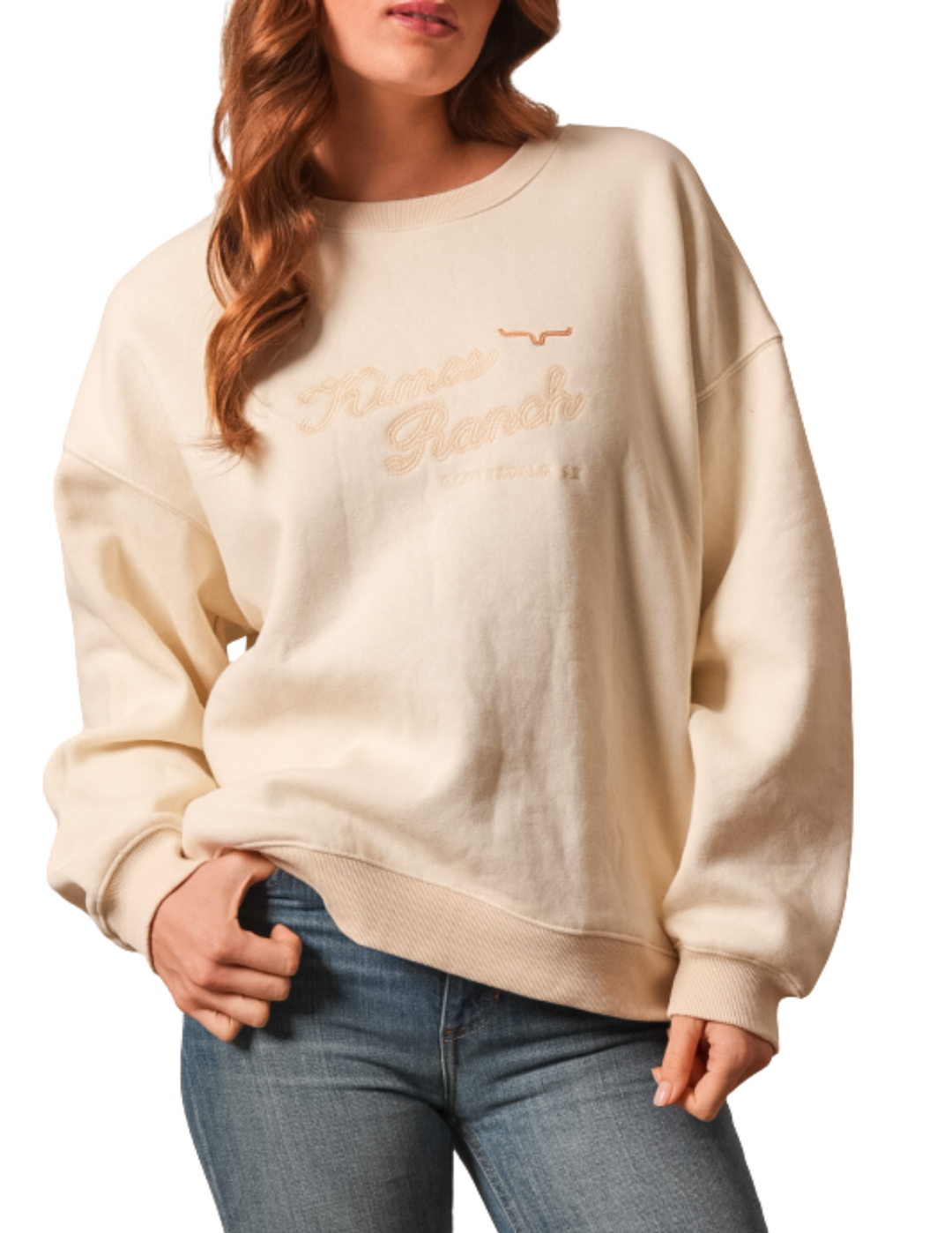 Kimes Ranch Womens Solana Natural Sweatshirt
