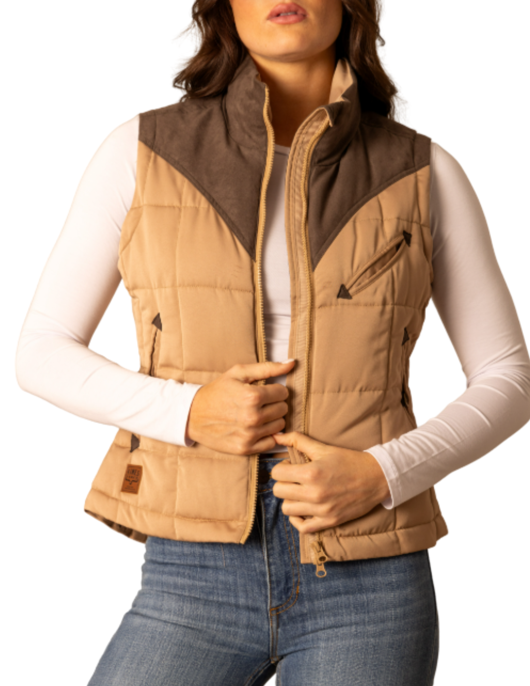 Kimes Ranch Womens Lenora Coffee Vest