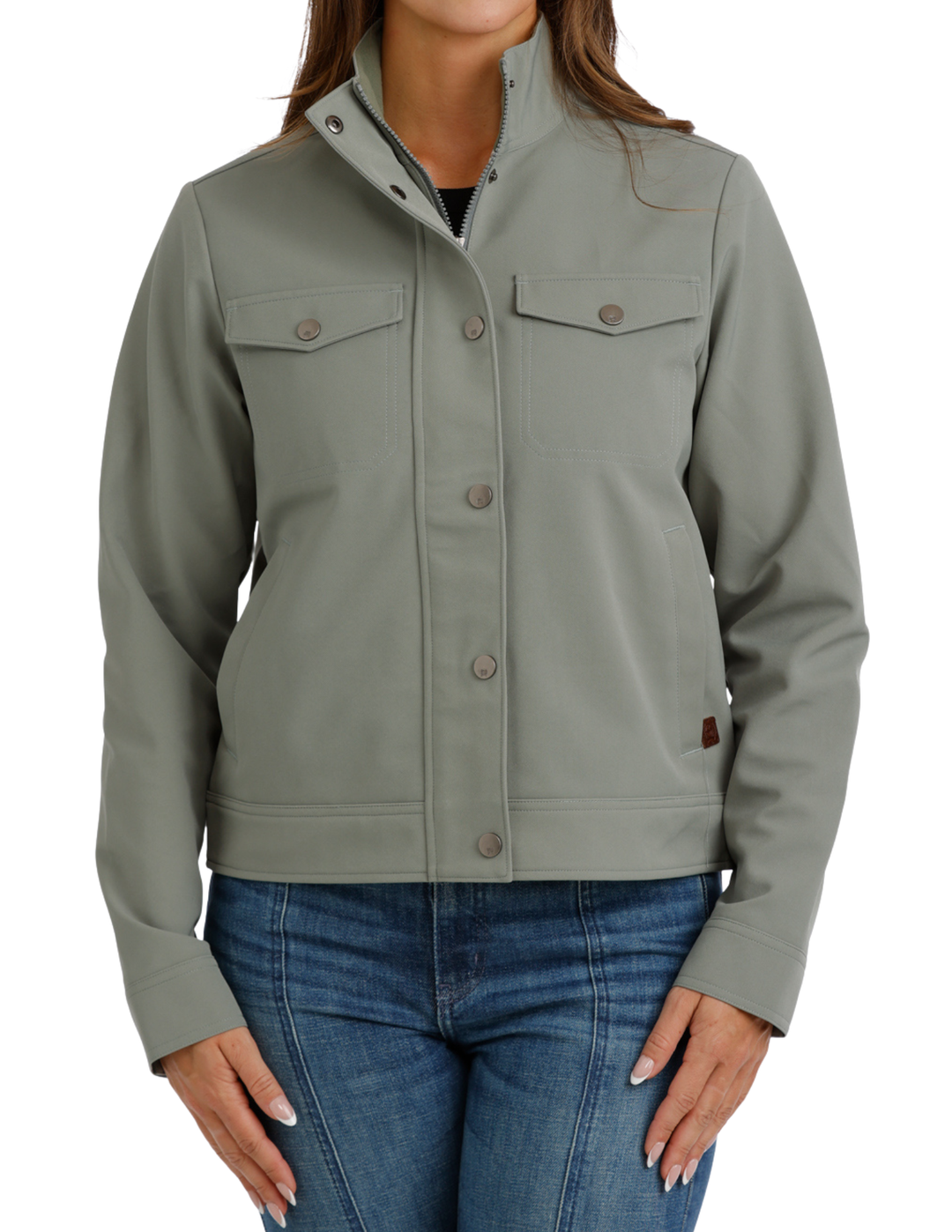 Cinch Womens Green Bonded Core Jacket