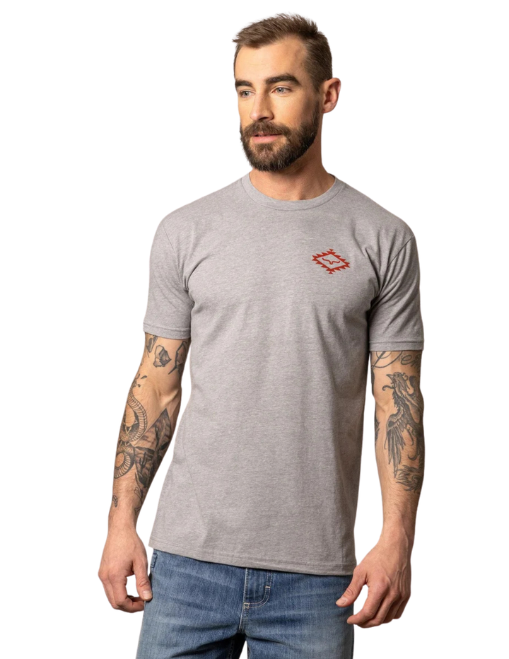 Kimes Ranch Mens San Juan Grey Logo T-Shirt