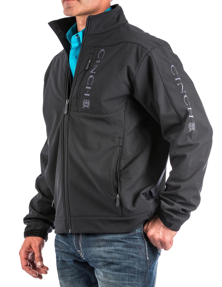 Cinch Mens Black Bonded Jacket