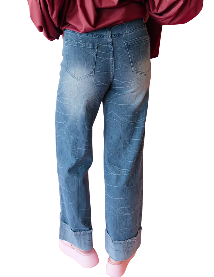 2 Fly Co. Denim Threads Jeans