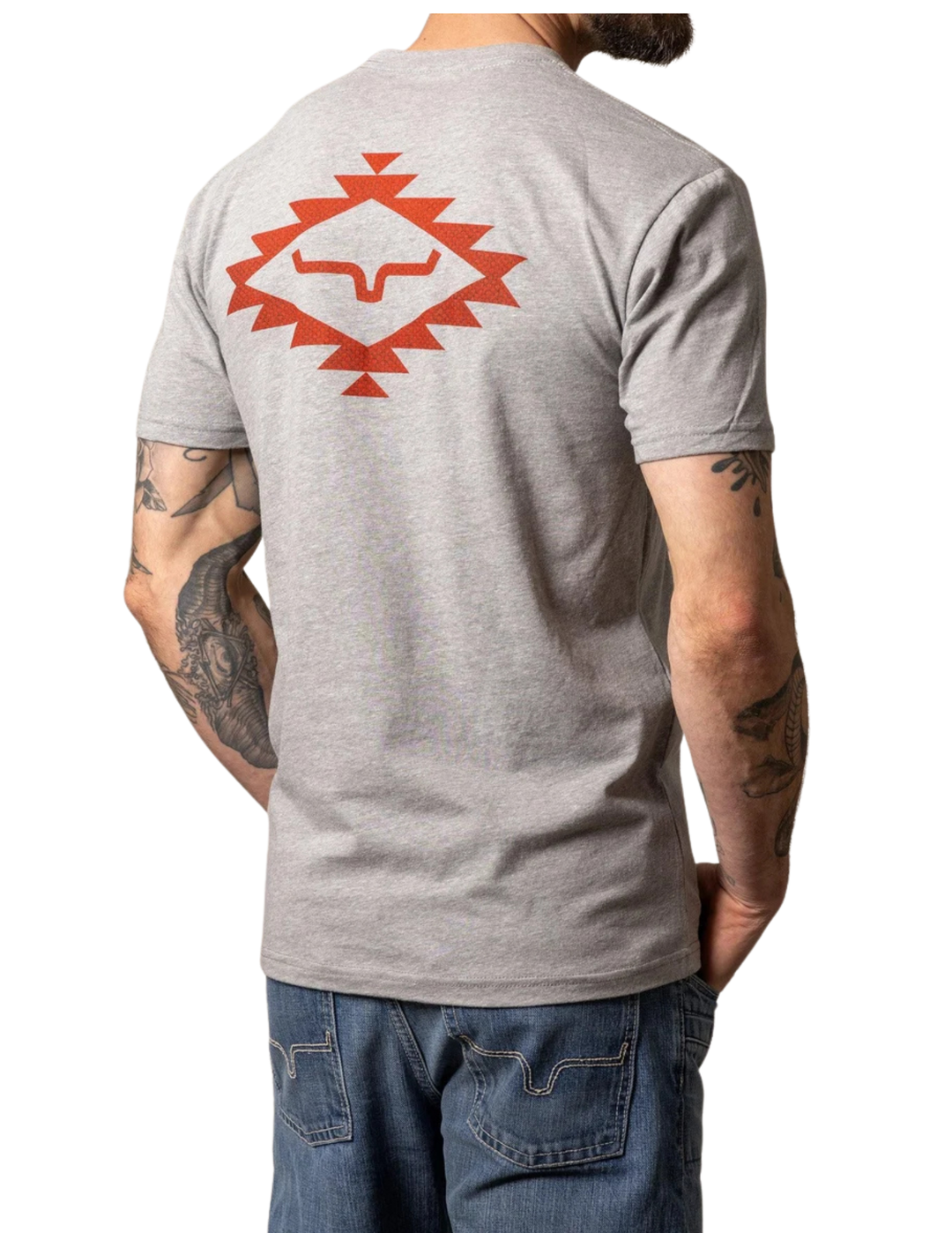 Kimes Ranch Mens San Juan Grey Logo T-Shirt