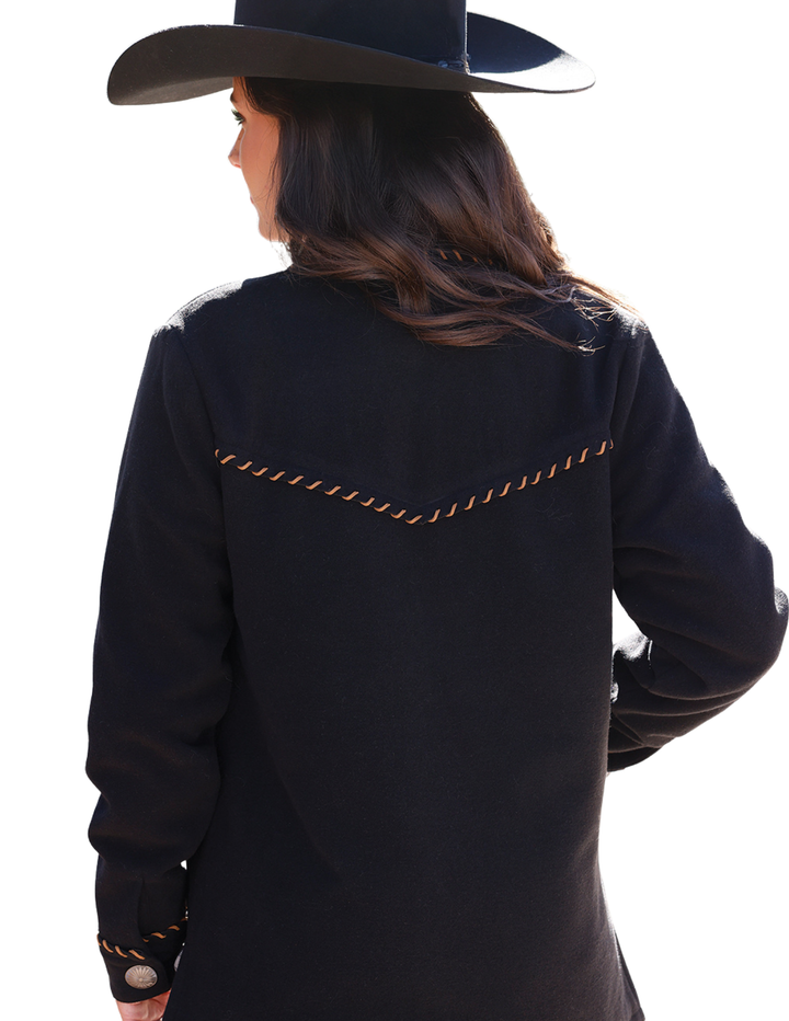 Cruel Girl Womens Black Shirt Jacket