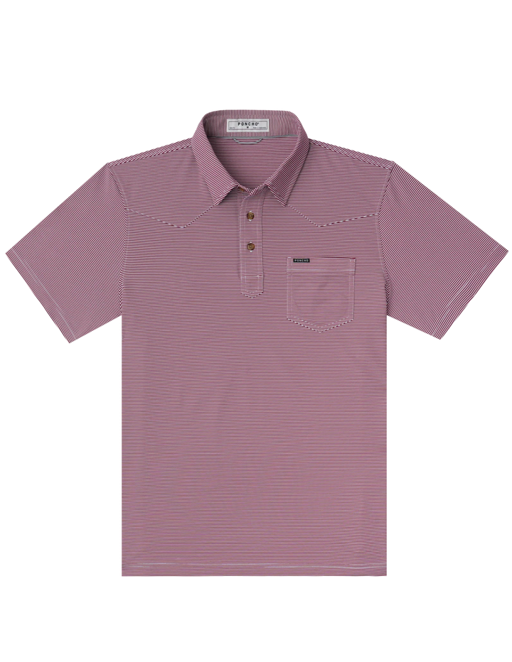 Poncho Mens The Top Row Polo