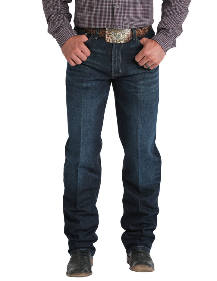 Cinch Mens Black Label Dark Wash Jeans