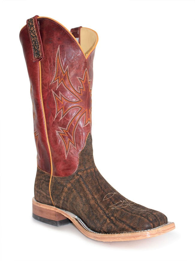 Mens Anderson Bean Rust Safari Elephant Cowboy Boots