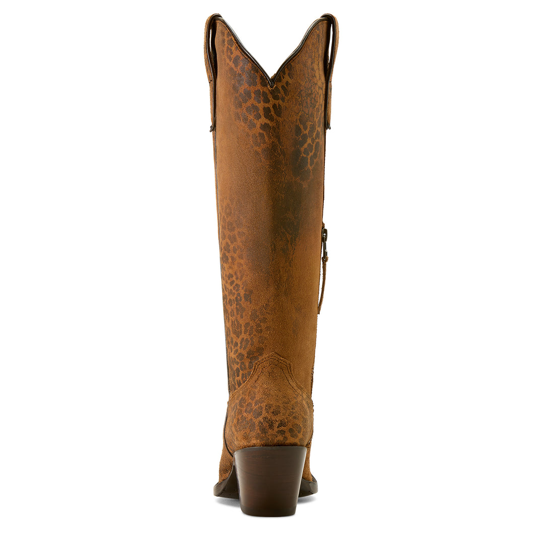 Ariat Womens Distressed Leopard Casanova Western Boots