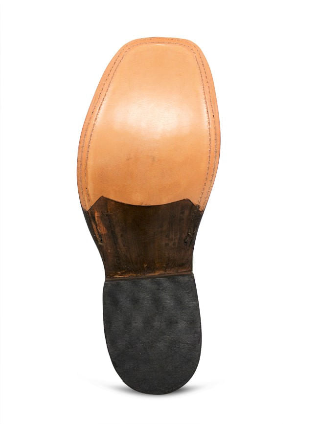 Rios Of Mercedes Mens Black Full Quill Ostrich Boots