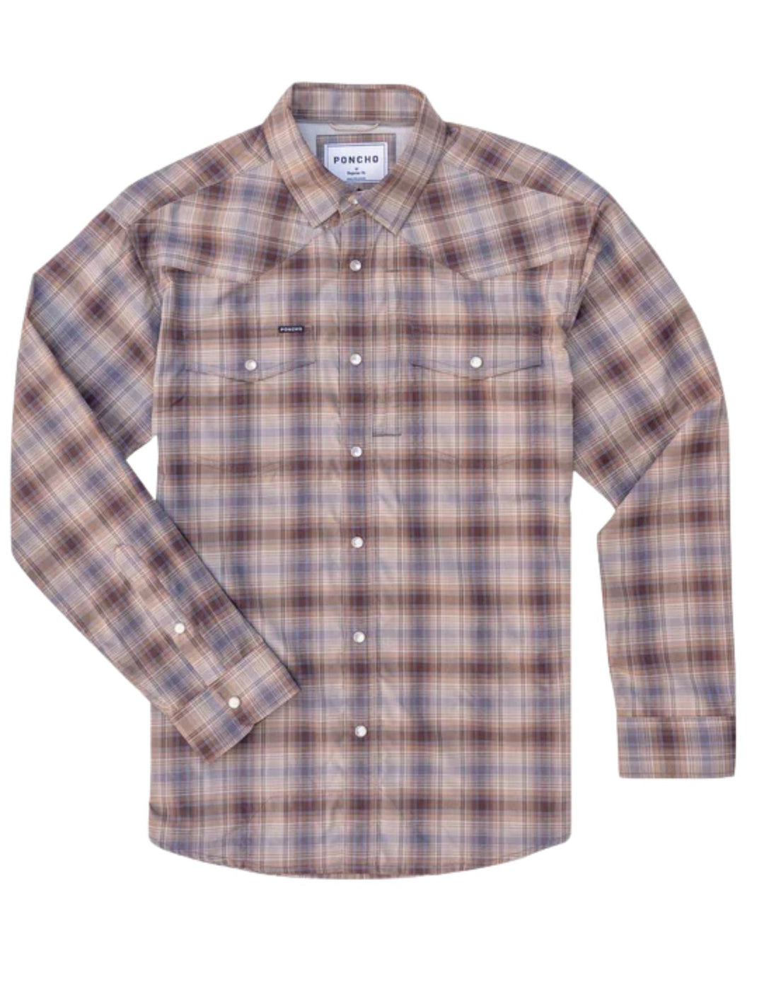 Poncho Mens The Muleshoe Long Sleeve Shirt