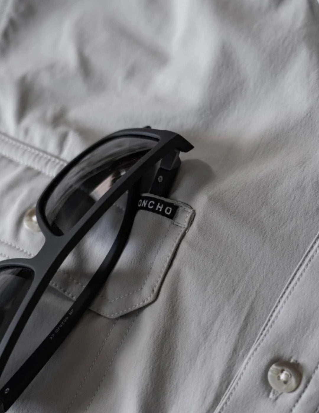 Poncho Mens The Grey Fox Short Sleeve Shirt