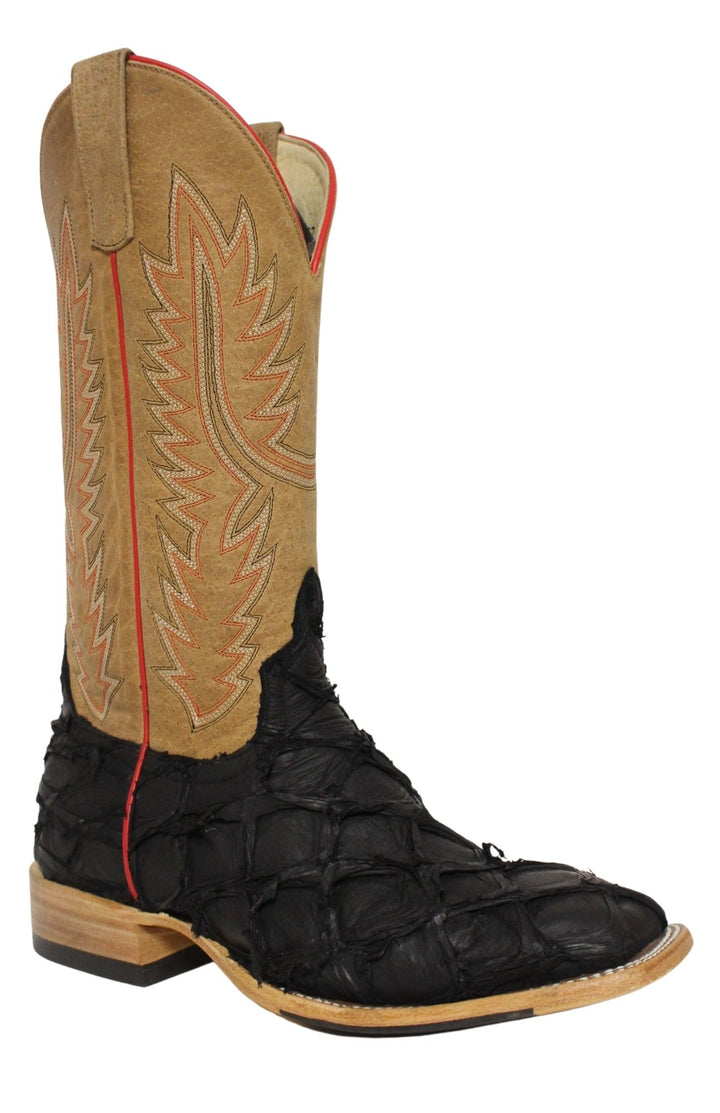 Horse Power Top Hand Mens Black Bass Boots