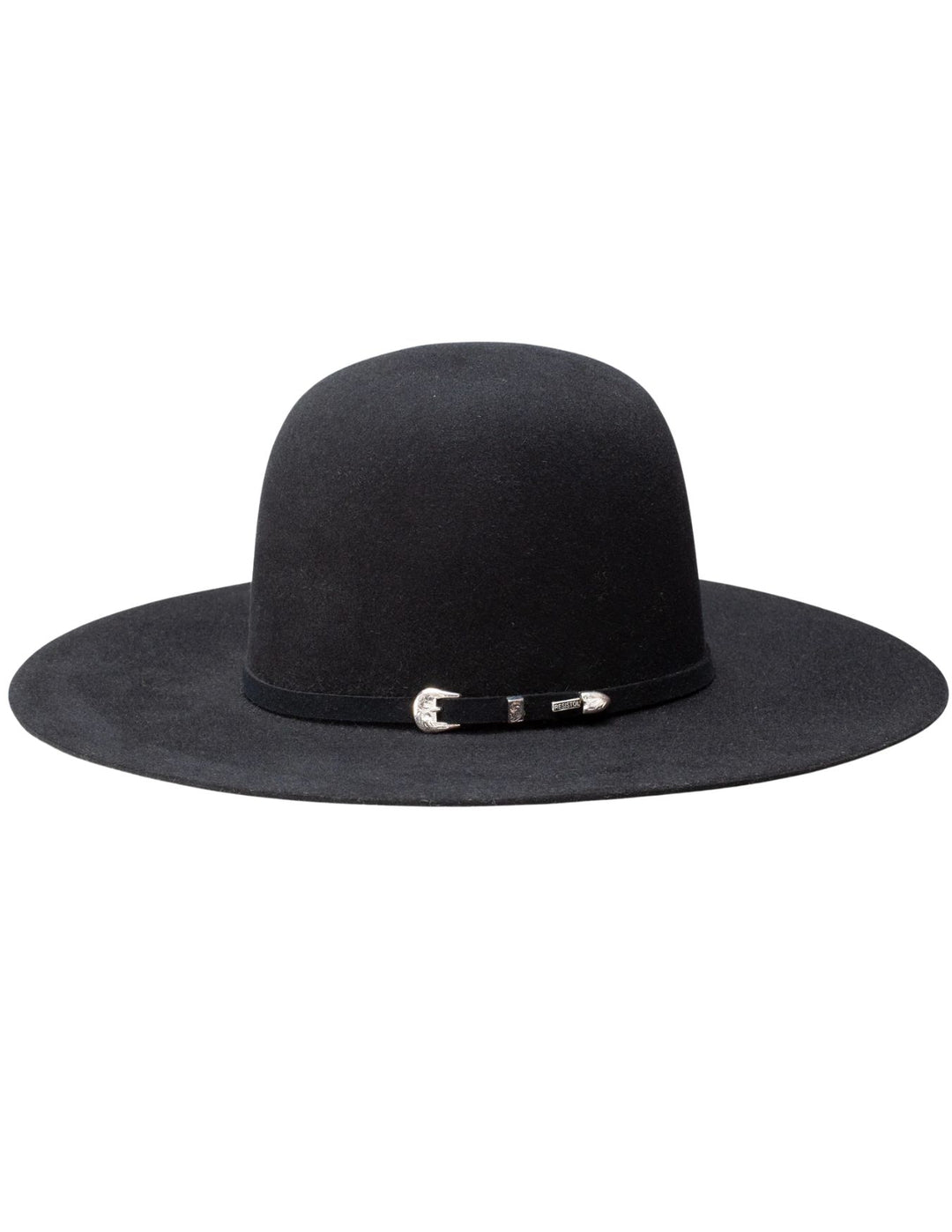 Resistol Black Midnight 6X Open Crown Cowboy Hat