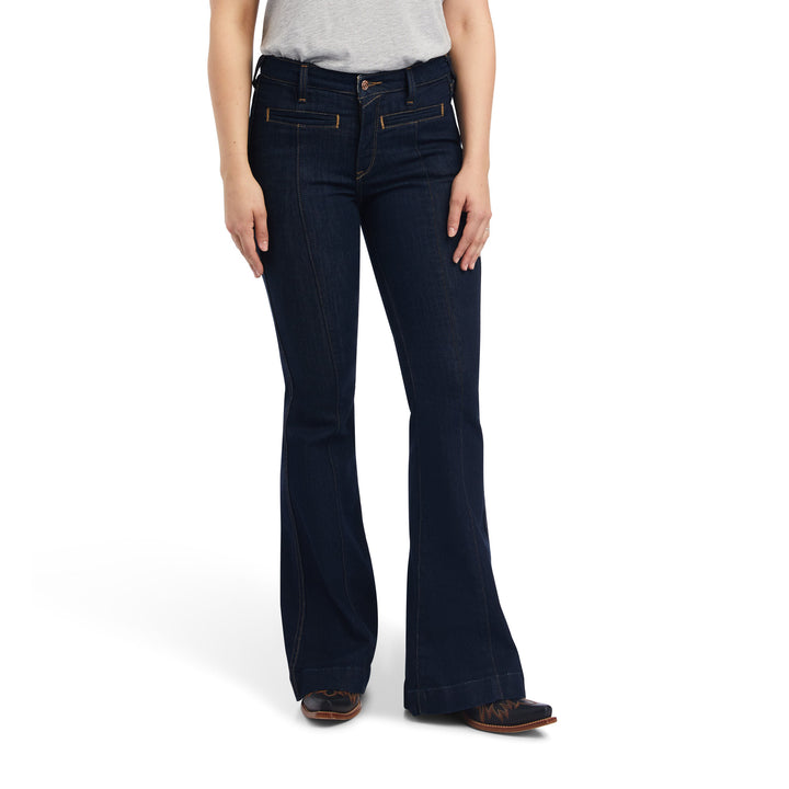 Ariat Womens R.E.A.L. High Rise Alexa Flare Jeans