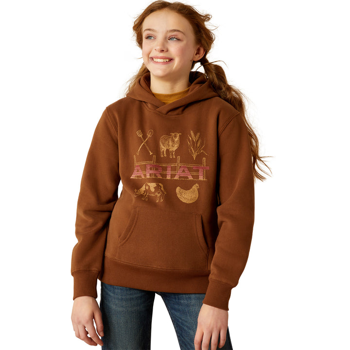 Ariat Girls Ranch Collections Hoodie