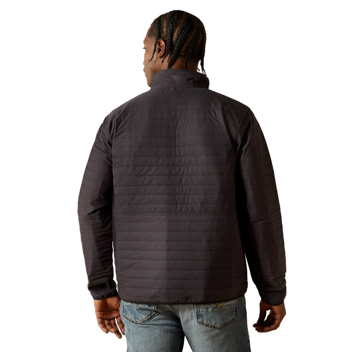 Ariat Mens Dark Grey Wylie Full Zip Jacket