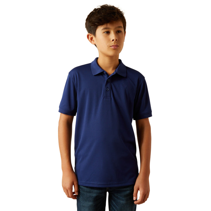 Ariat Boys Blue Depths Polo