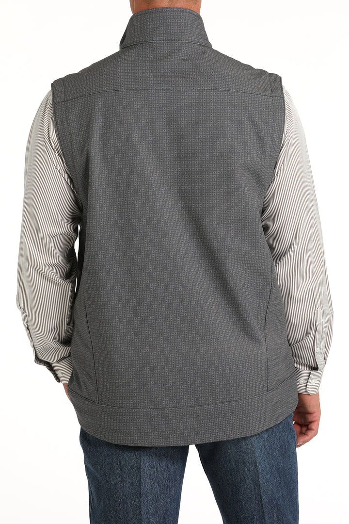 Cinch Men's Concealed Carry Grey Bonded Vest