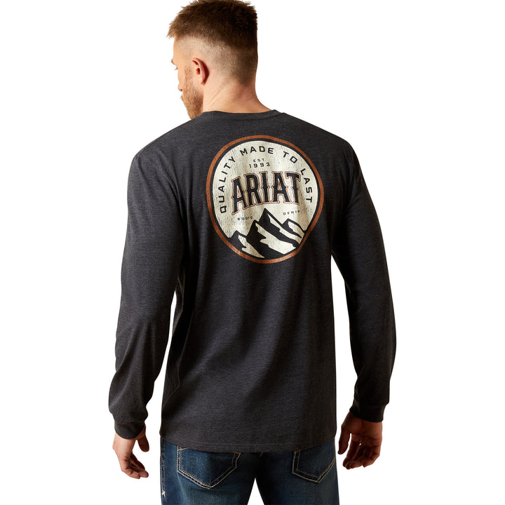 Ariat Mens Heather Grey Circle A T-Shirt