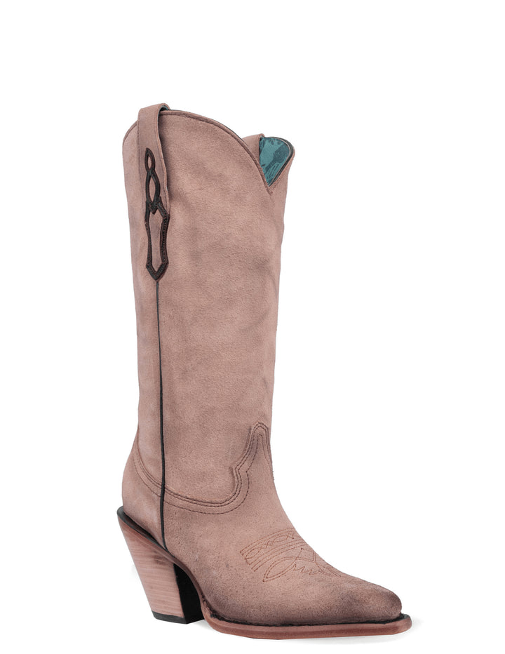 Corral Womens Sand Embroidery Pointed Toe Boots