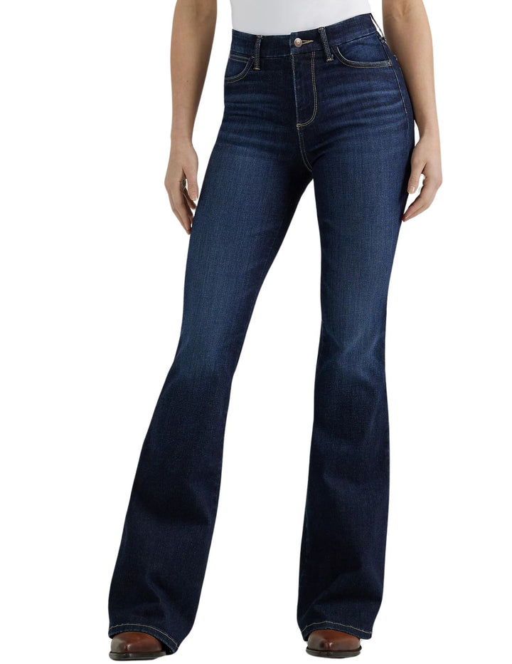 Wrangler Womens Bespoke High Rise Flare Jean