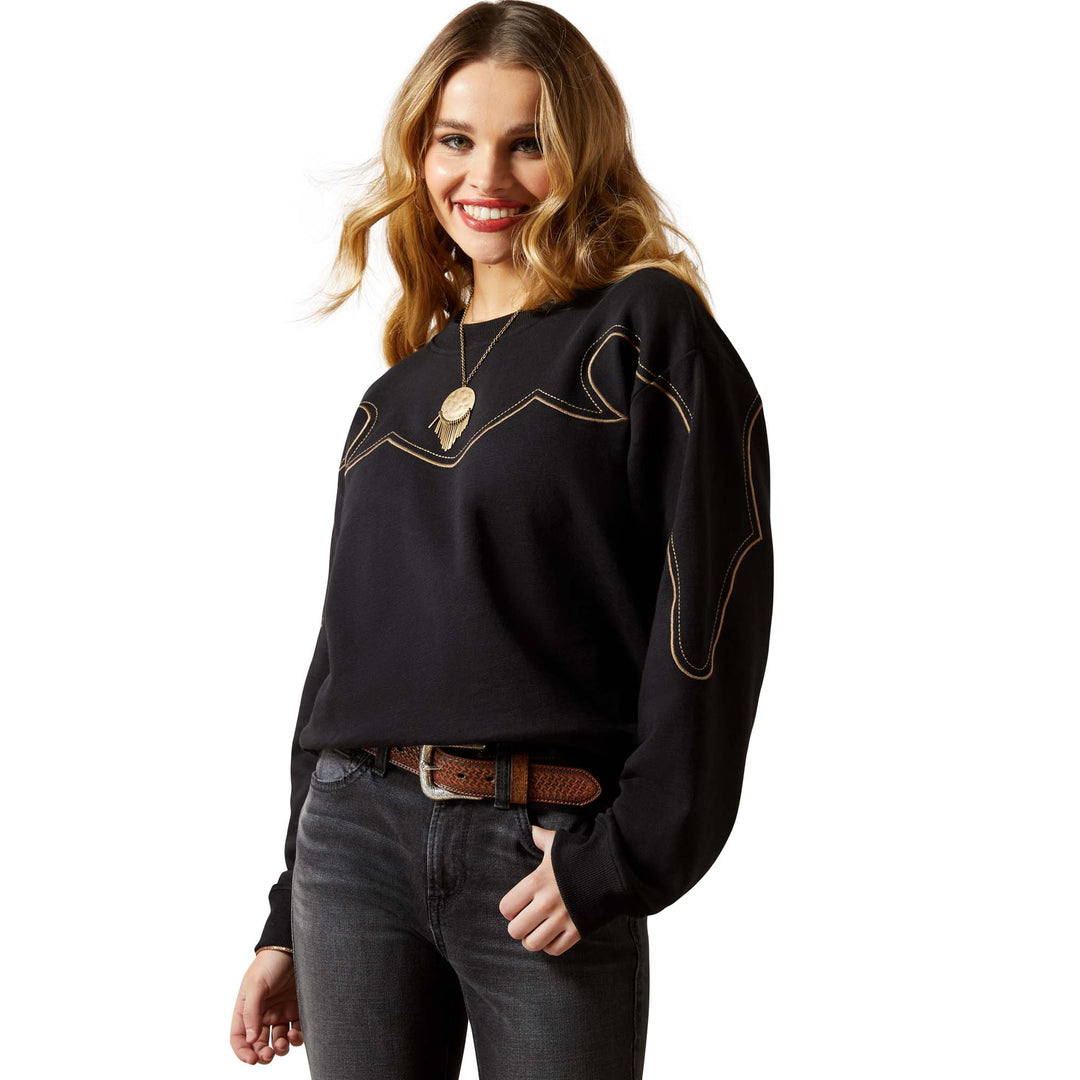 Ariat Embroidered Chimayo Jacket - Women's Coats & Jackets in Black Ariat Embroidered Chimayo Jacket - Women's Coats & Jackets in Black