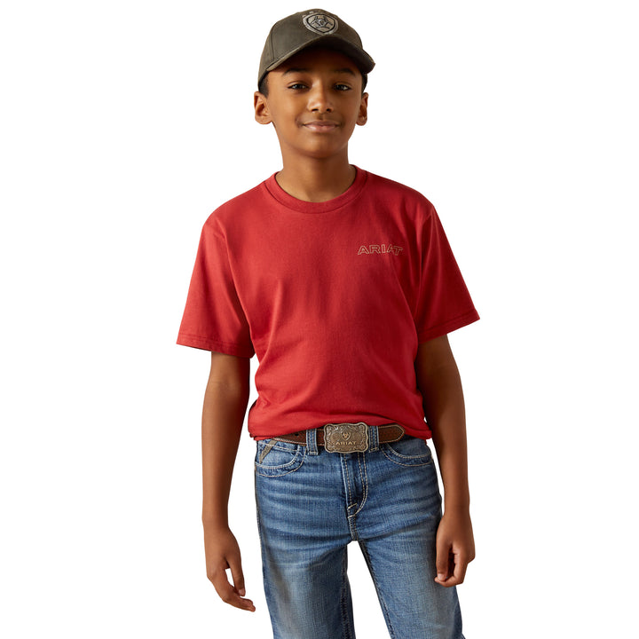 Ariat Boys Patriot Buffalo Coin T-Shirt
