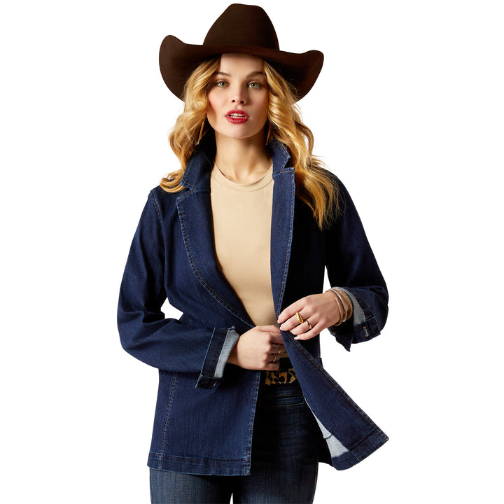 Ariat Womens Midnight Denim Blazer