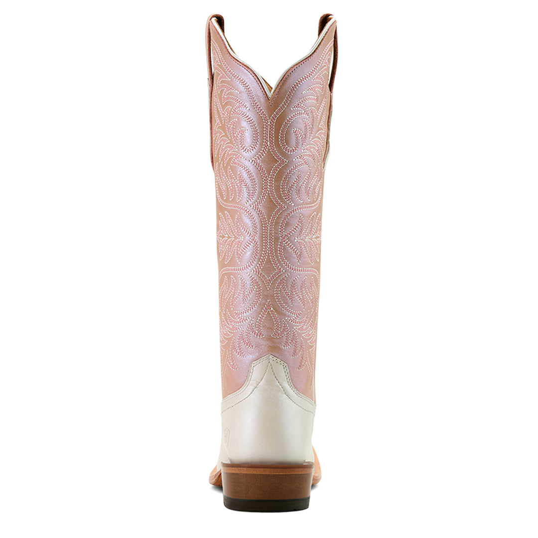 Ariat Womens Ivory Pearl Futurity Blanche Western Boot