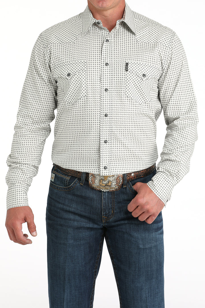 Cinch Mens Modern Fit Snap Front Western Shirt