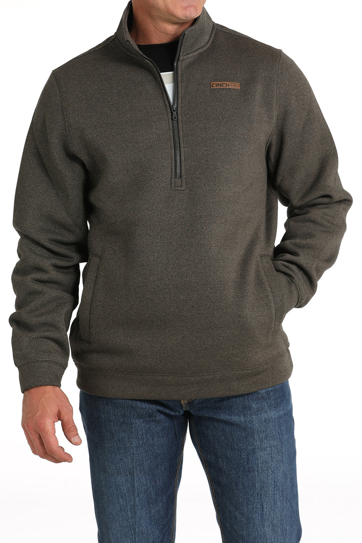 Cinch Mens Brown Pullover