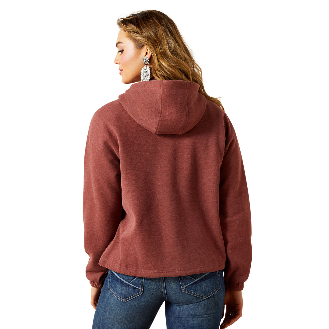 Ariat Womens Burnt Russet Western Sweater