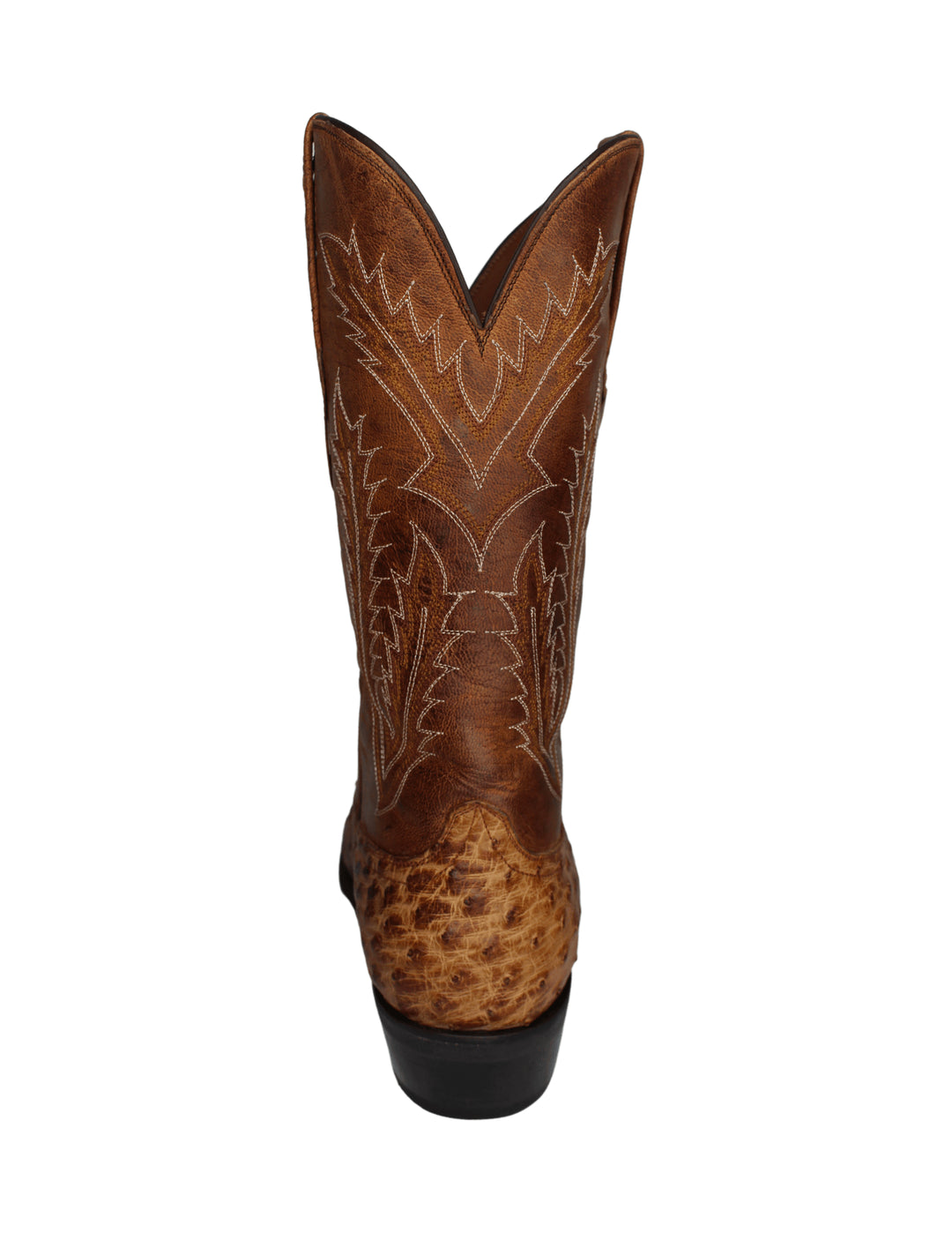 Black Jack Mens Full Quill Burnished Cigar Boots