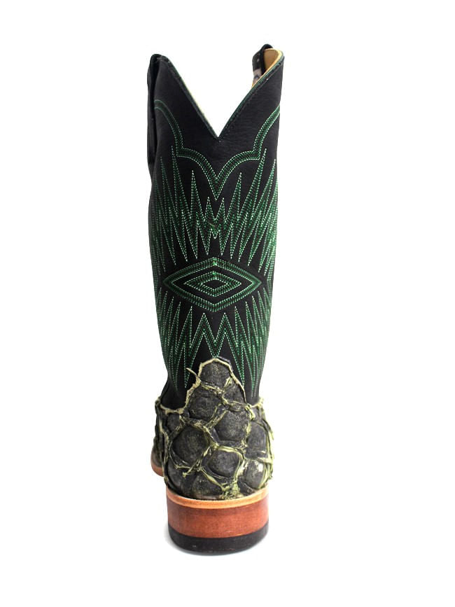Anderson Bean Mens Military Green Big Bass Boots