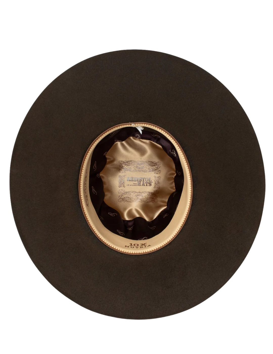 Resistol Chute Boss Chocolate Felt Cowboy Hat