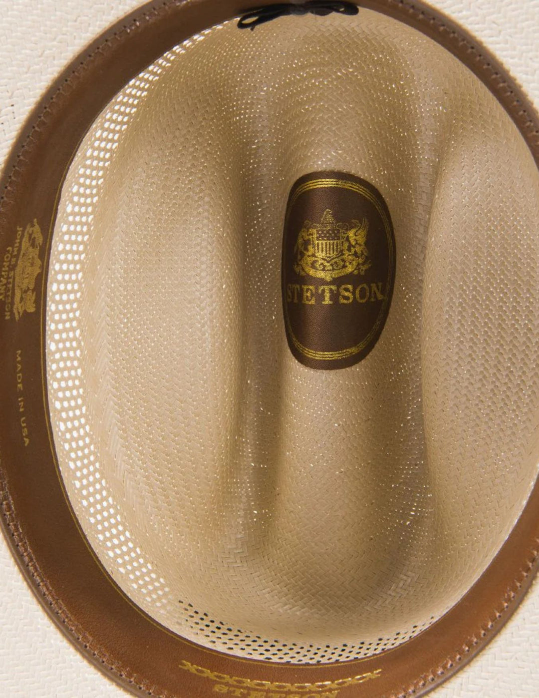 Stetson Mens Open Road Toast Straw Hat