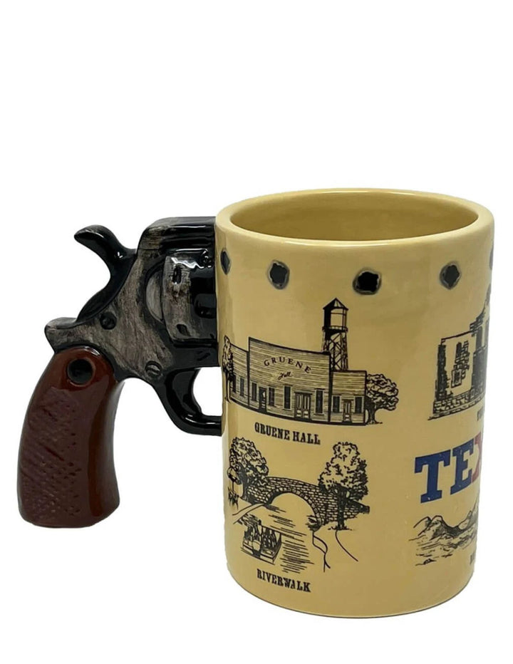 Texas Vintage Gun Mug