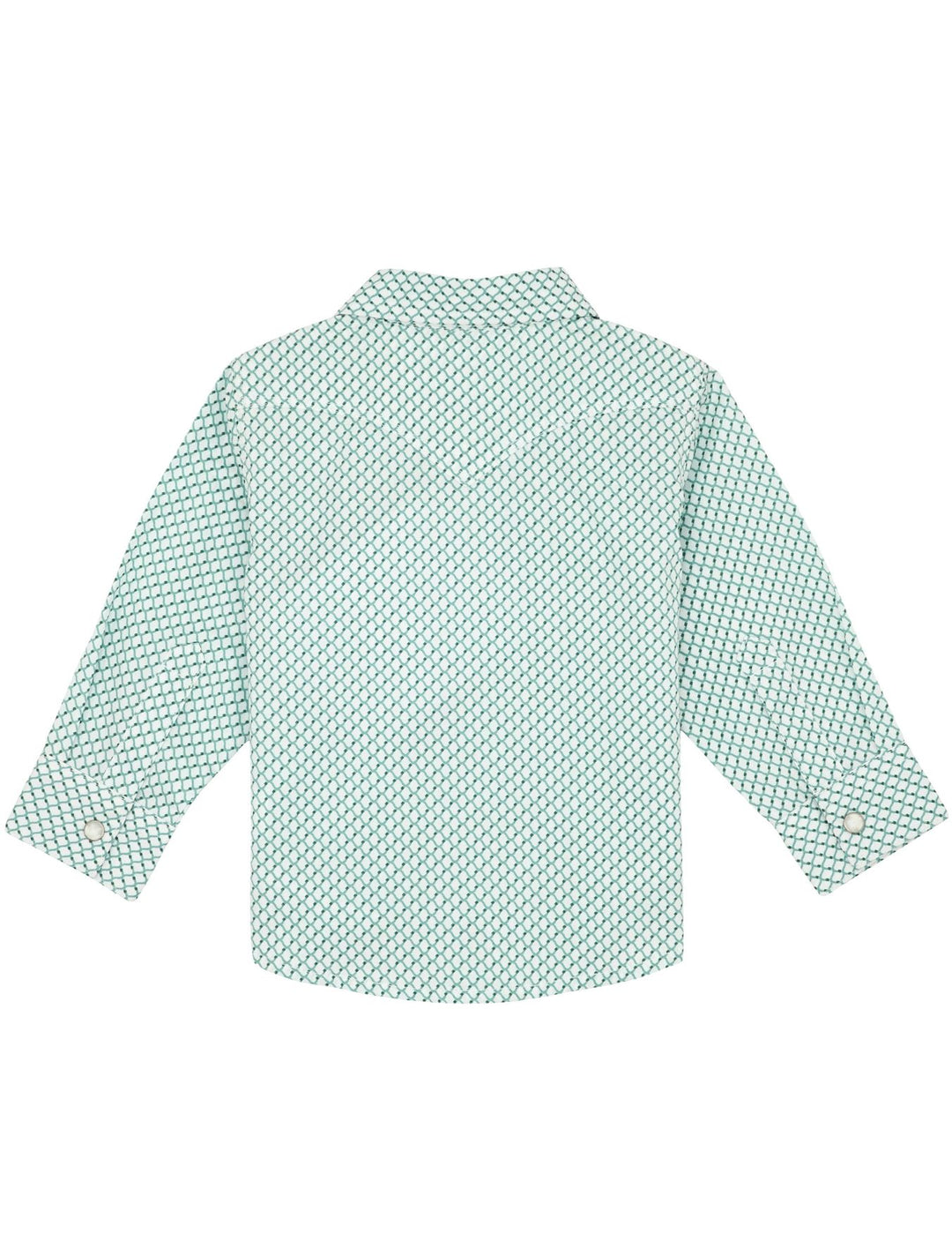 Wrangler Boys Pearl Snap Long Sleeve Shirt