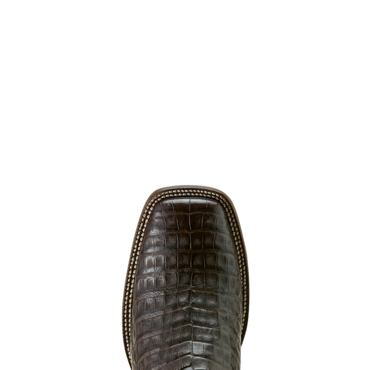 Ariat Mens Classic Callen Chocolate Caiman Belly Boots