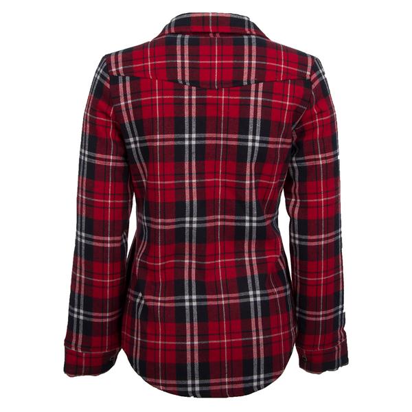 Sts Ranch Wear  Womens Marley Red Plaid Shirt Jacket