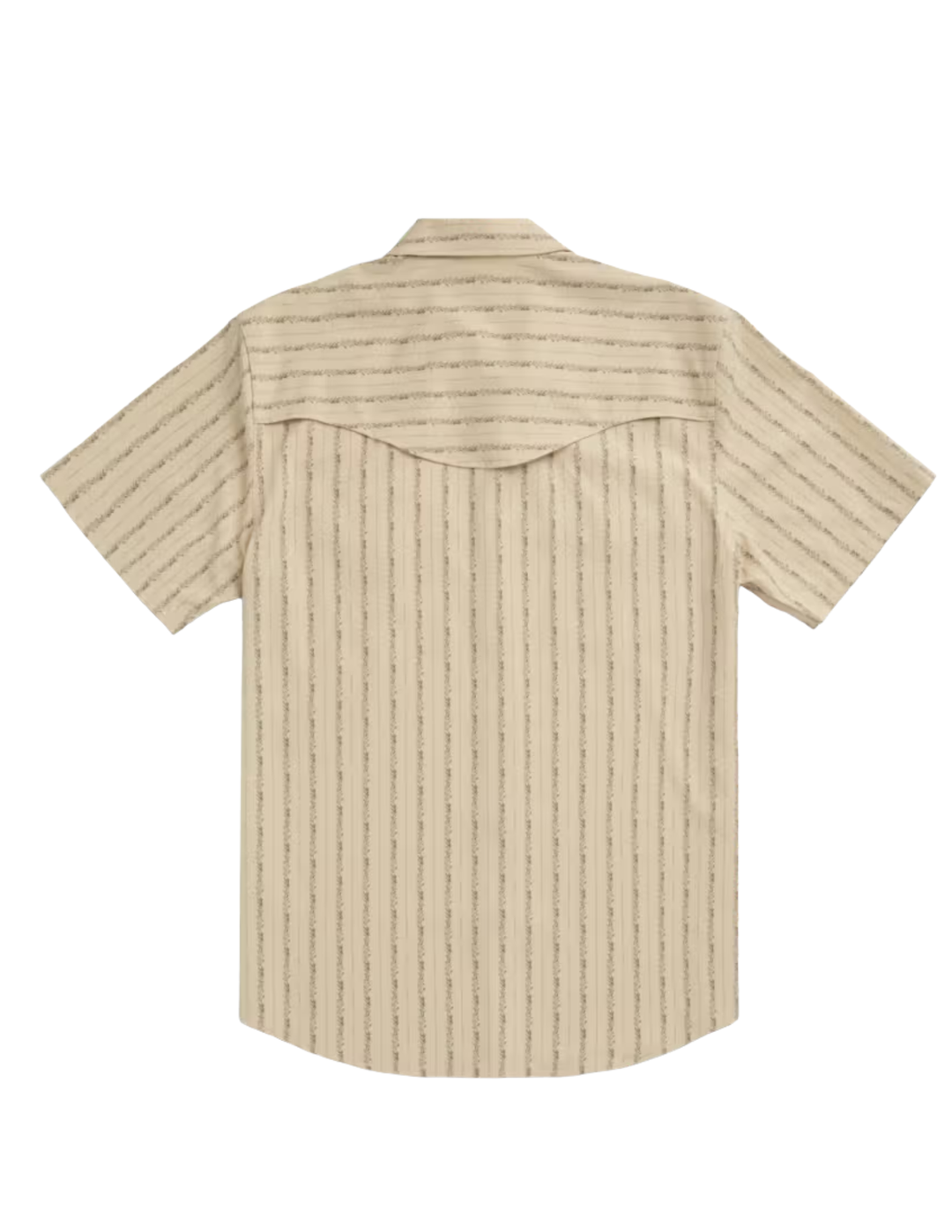 Tecovas Mens Sandstone Performance Western Short Sleeve Pearl Snap Shirt
