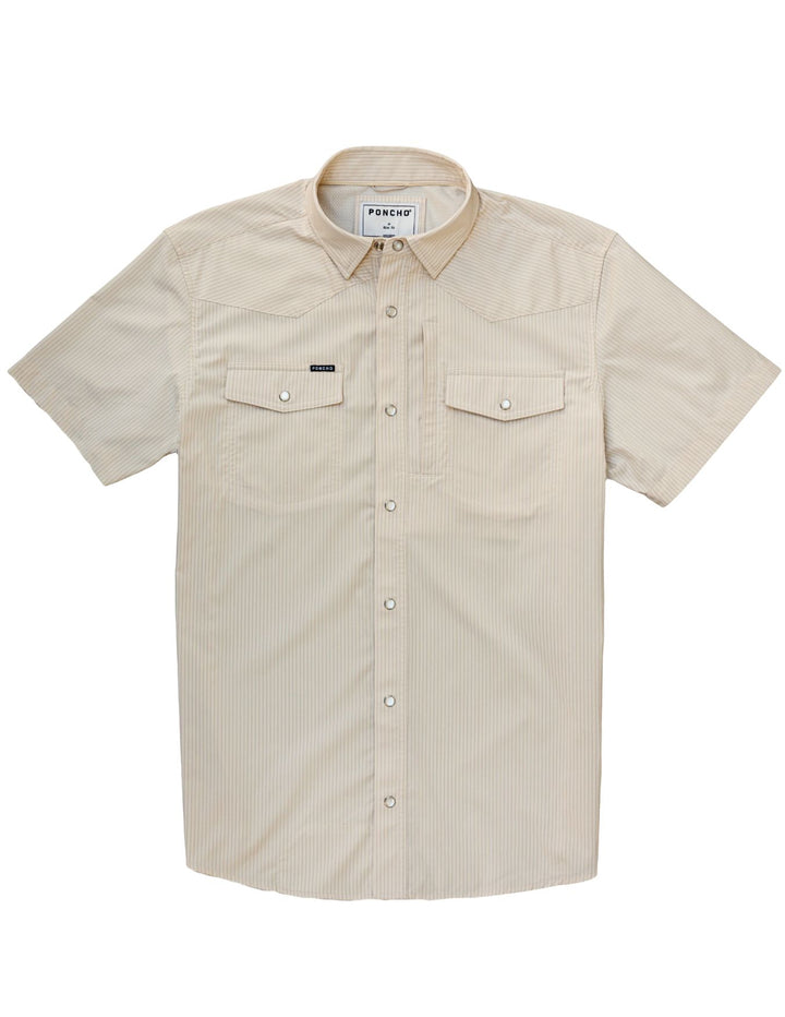 Poncho Mens The Bulldogger Short Sleeve Shirt